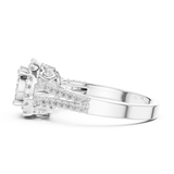 Ladies Ring 1242@7 - White Gold - Image