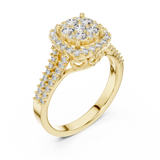 Ladies Ring 1242@7 - Yellow Gold - Image