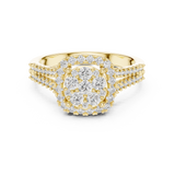 Ladies Ring 1242@7 - Yellow Gold - Image
