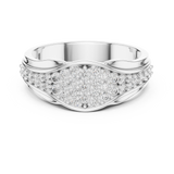 Ladies Ring 1244@7 - White Gold - Image