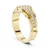 Ladies Ring 1244@7 - Yellow Gold - Image