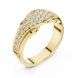 Ladies Ring 1244@7 - Yellow Gold - Image