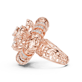 Ladies Ring 1280@7 - Rose Gold - Image