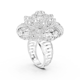Ladies Ring 1280@7 - White Gold - Image