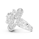 Ladies Ring 1280@7 - White Gold - Image