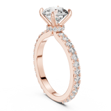 Ladies Ring 1293@7 - Rose Gold - Image