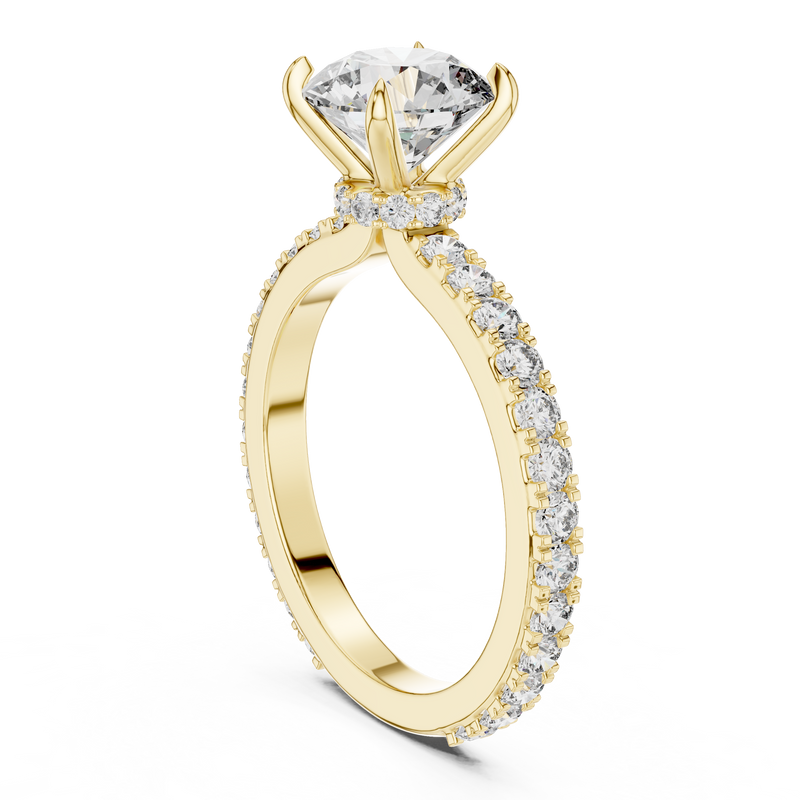 Ladies Ring 1293@7 - Yellow Gold - Image