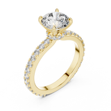 Ladies Ring 1293@7 - Yellow Gold - Image