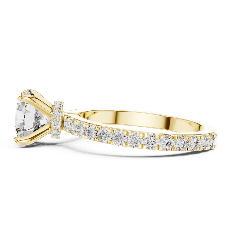 Ladies Ring 1293@7 - Yellow Gold - Image