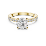 Ladies Ring 1293@7 - Yellow Gold - Image