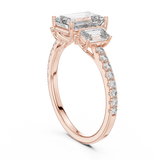 Ladies Ring 1296@7 - Rose Gold - Image