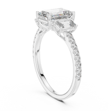 Ladies Ring 1296@7 - White Gold - Image