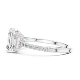 Ladies Ring 1296@7 - White Gold - Image
