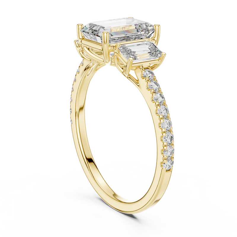 Ladies Ring 1296@7 - Yellow Gold - Image