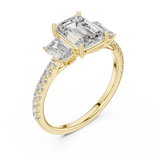 Ladies Ring 1296@7 - Yellow Gold - Image