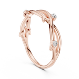 Ladies Ring 12#10022@L - Rose Gold - Image