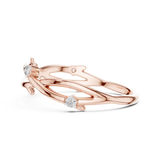 Ladies Ring 12#10022@L - Rose Gold - Image