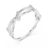 Ladies Ring 12#10022@L - White Gold - Image