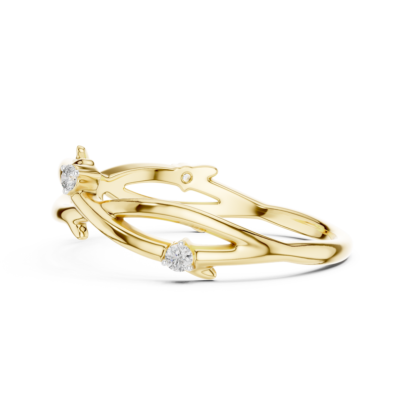 Ladies Ring 12#10022@L - Yellow Gold - Image
