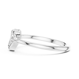 Ladies Ring 12#10023@L@7 - White Gold - Image