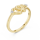 Ladies Ring 12#10023@L@7 - Yellow Gold - Image