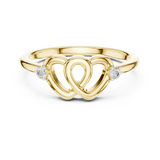 Ladies Ring 12#10023@L@7 - Yellow Gold - Image