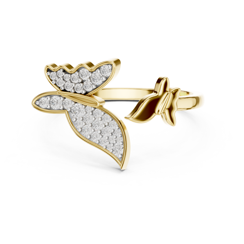 Ladies Ring 12#10024@L - Yellow Gold - Image