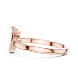 Ladies Ring 12#10025@L - Rose Gold - Image
