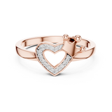 Ladies Ring 12#10025@L - Rose Gold - Image