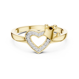 Ladies Ring 12#10025@L - Yellow Gold - Image
