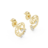 Earring 12#10026@E@7 - Yellow Gold - Image