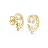 Earring 12#10026@E@7 - Yellow Gold - Image
