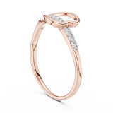 Ladies Ring 12#10026@L - Rose Gold - Image