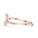 Ladies Ring 12#10026@L - Rose Gold - Image
