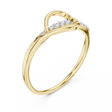 Ladies Ring 12#10026@L - Yellow Gold - Image