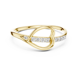 Ladies Ring 12#10026@L - Yellow Gold - Image