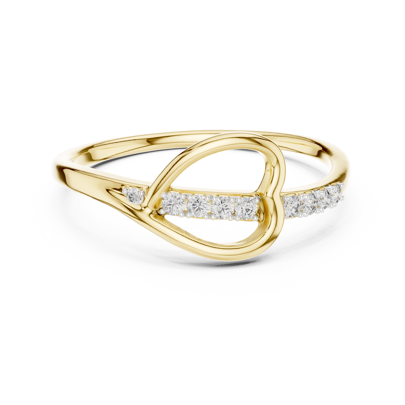 Ladies Ring 12#10026@L - Yellow Gold - Image