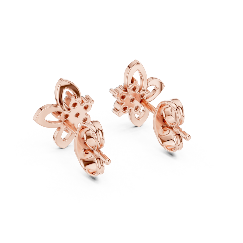 Earring 12#10027@E@7 - Rose Gold - Image