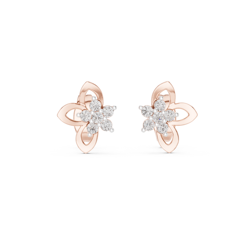 Earring 12#10027@E@7 - Rose Gold - Image