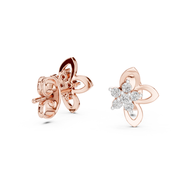 Earring 12#10027@E@7 - Rose Gold - Image