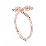 Ladies Ring 12#10027@L - Rose Gold - Image