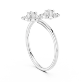 Ladies Ring 12#10027@L - White Gold - Image