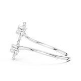 Ladies Ring 12#10027@L - White Gold - Image