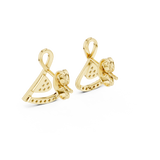Earring 12#10028@E - Yellow Gold - Image