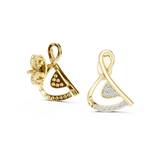 Earring 12#10028@E - Yellow Gold - Image