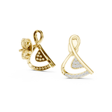 Earring 12#10028@E - Yellow Gold - Image