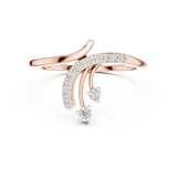 Ladies Ring 12#10028@L - Rose Gold - Image