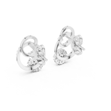 Earring 12#10029@E@7 - White Gold - Image