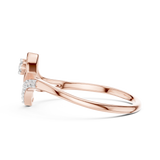 Ladies Ring 12#10030@L - Rose Gold - Image