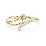 Ladies Ring 12#10030@L - Yellow Gold - Image